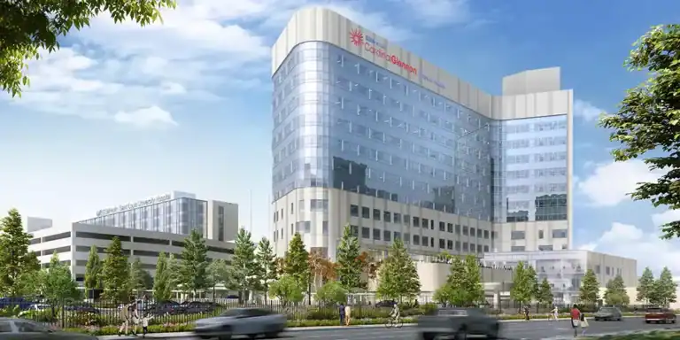 St Louis hospital exterior