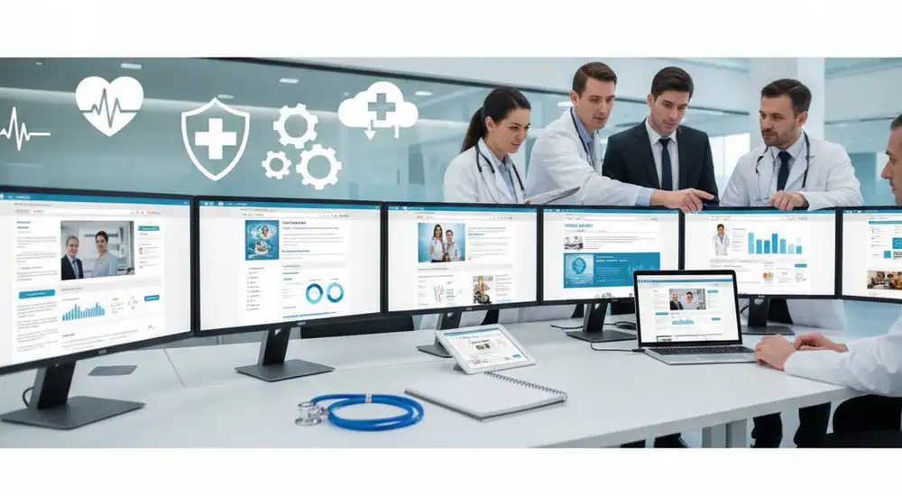 healthcare web development companies