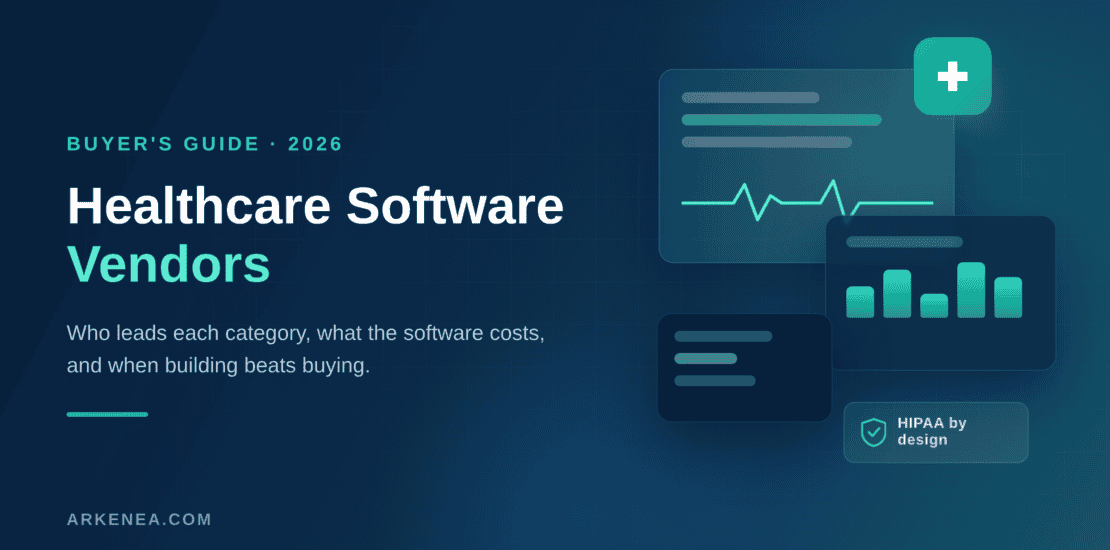 healthcare software vendors