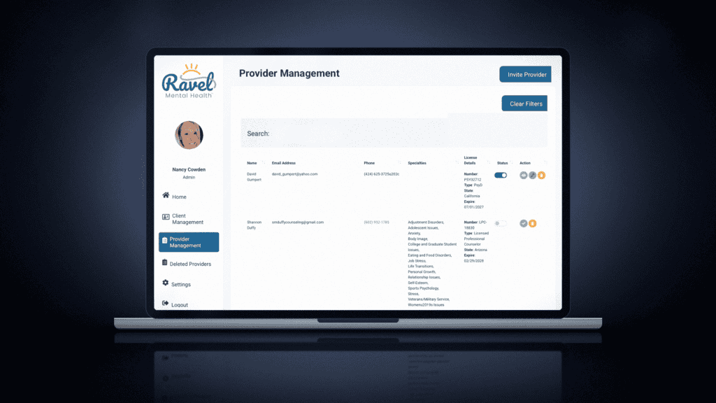 Digital Mental Health Platform