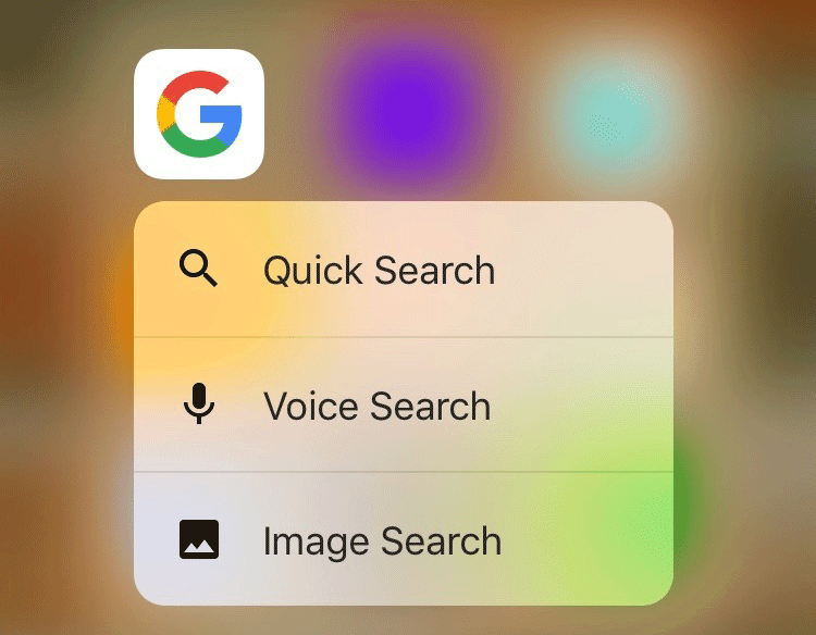 apps using 3D Touch