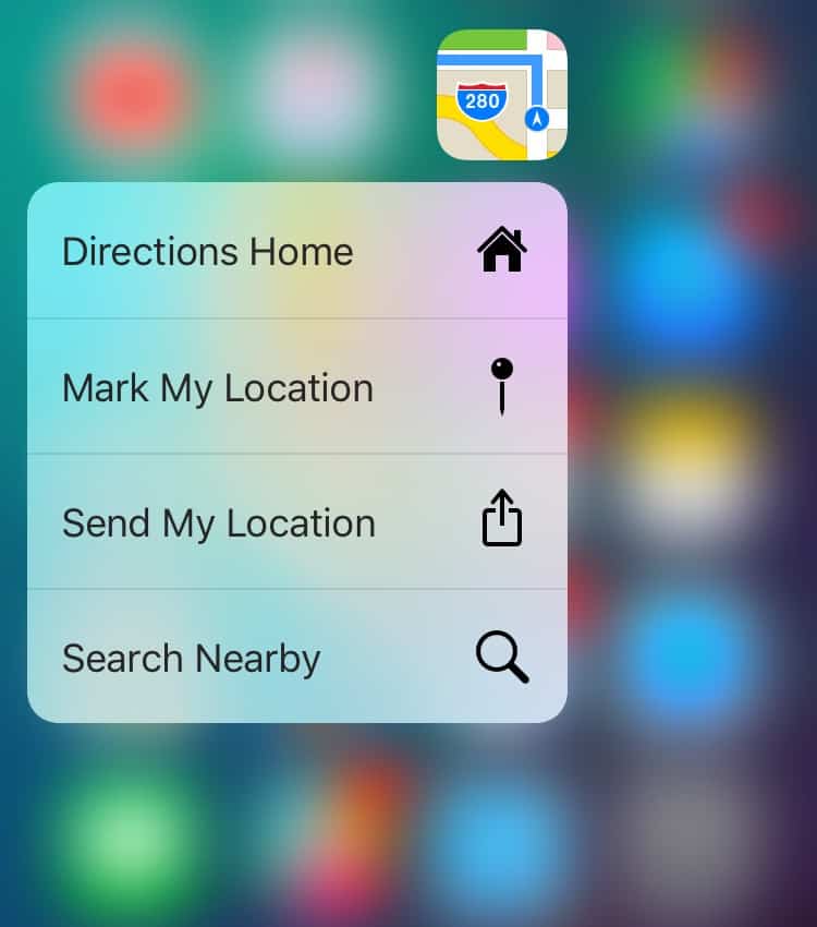 google maps updated with 3D touch